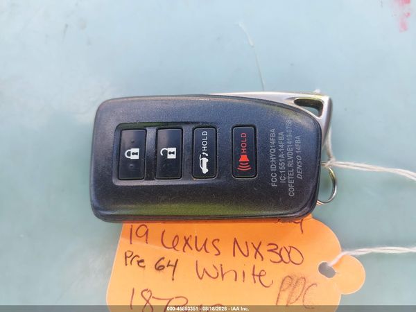 2019 LEXUS NX 300 300 Luxury