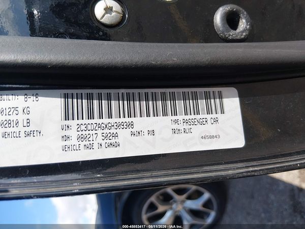 2016 DODGE CHALLENGER SXT PLUS
