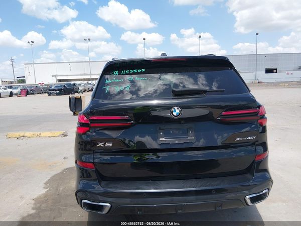 2025 BMW X5 XDRIVE40I