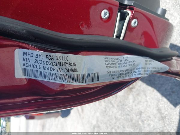 2020 DODGE CHARGER SCAT PACK RWD
