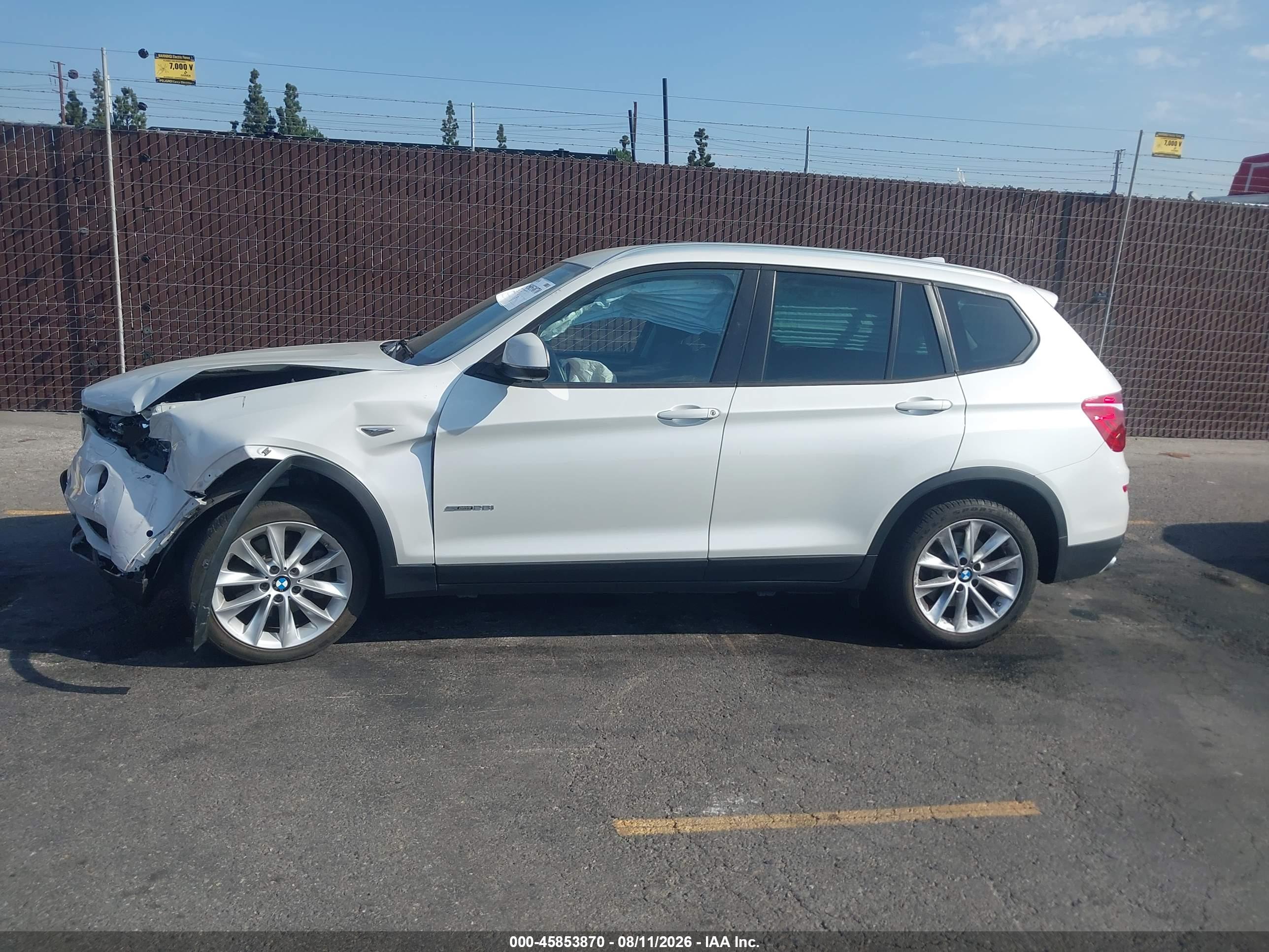 2016 BMW X3 SDRIVE28I