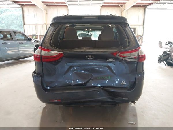 2016 TOYOTA SIENNA LE 7 PASSENGER