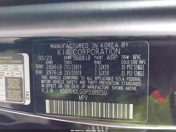 2023 KIA SORENTO HYBRID EX
