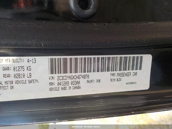 2013 DODGE CHALLENGER SXT PLUS