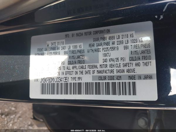 2018 MAZDA CX-5 GRAND TOURING