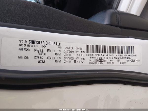 2014 DODGE DURANGO SXT