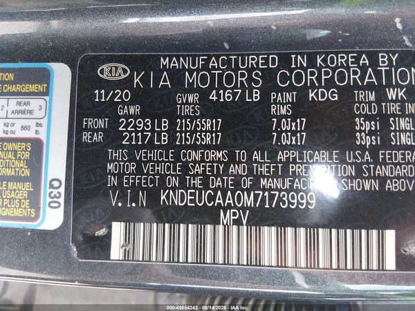 2021 KIA SELTOS S