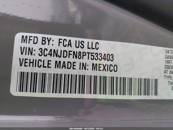 2023 JEEP COMPASS LATITUDE LUX FWD