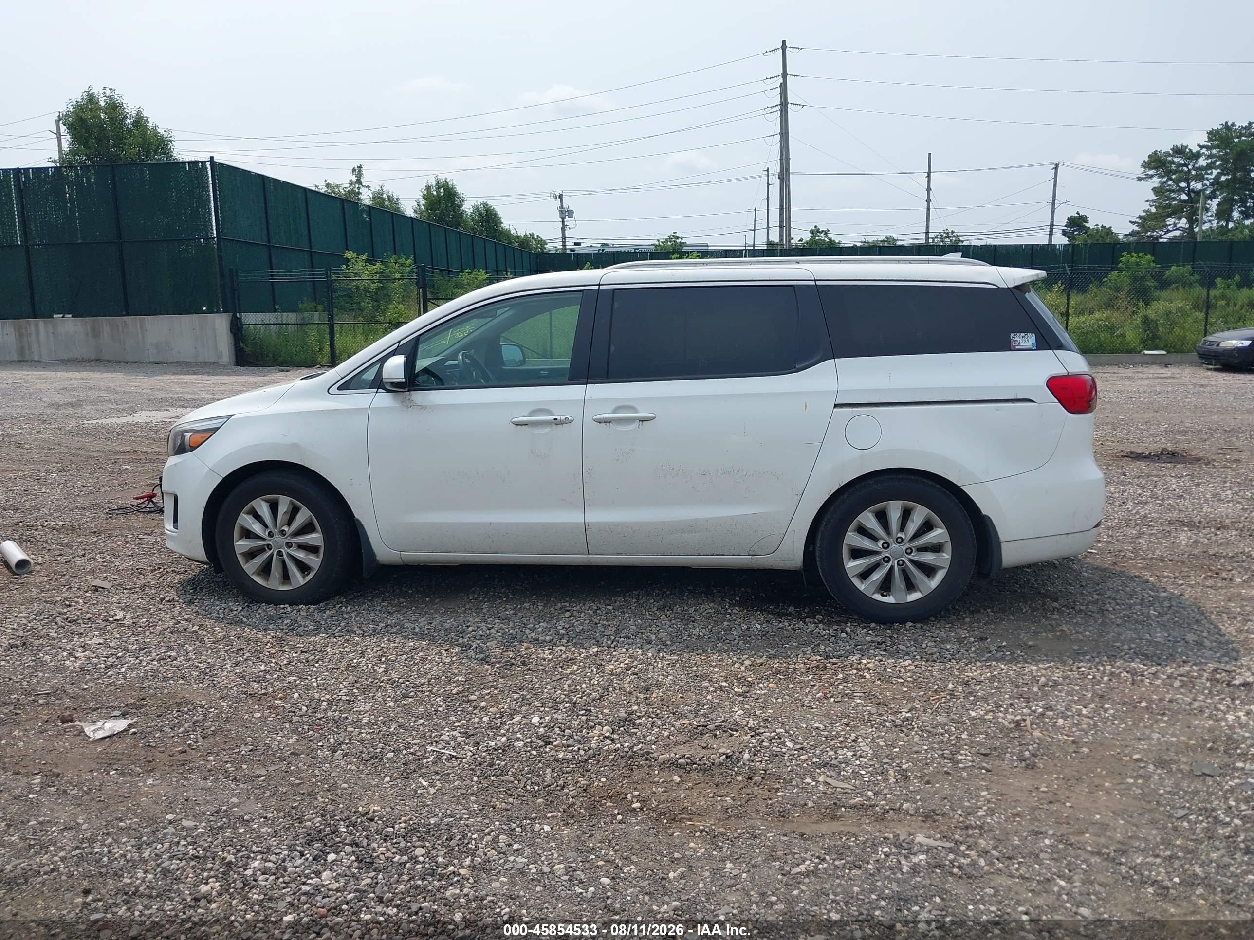 2016 KIA SEDONA EX
