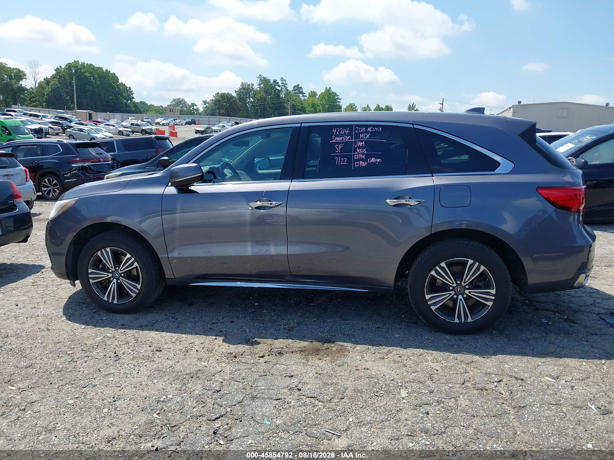 2018 ACURA MDX Standard