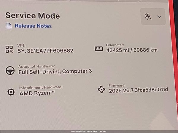 2023 TESLA MODEL 3 REAR-WHEEL DRIVE