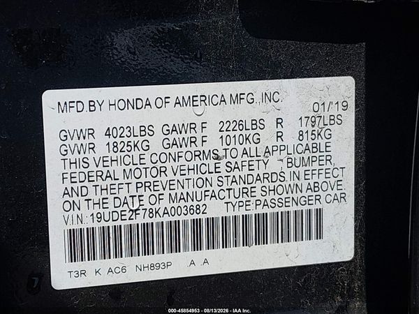 2019 ACURA ILX