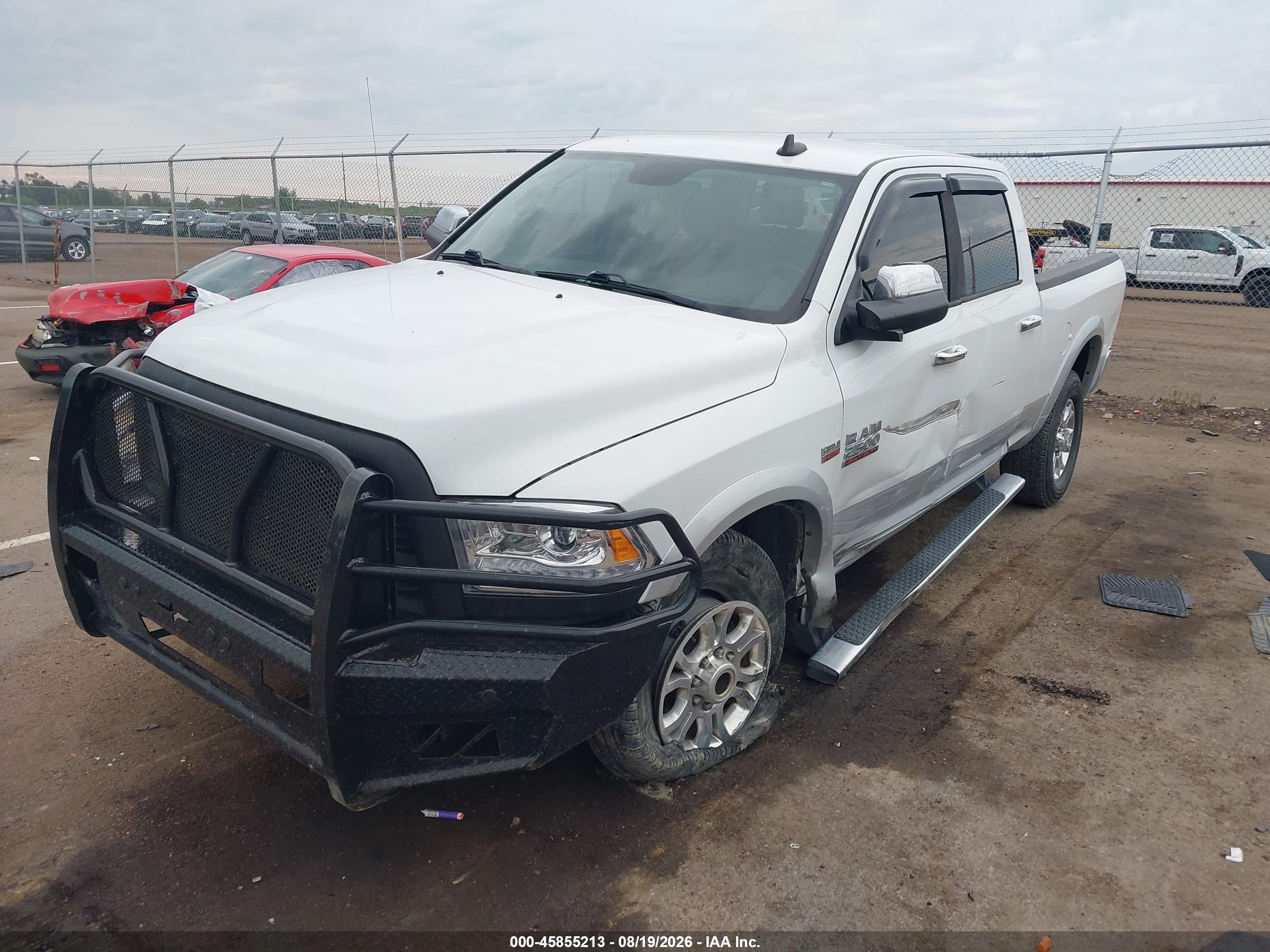 2017 RAM 2500 LARAMIE  4X4 6'4 BOX — I2