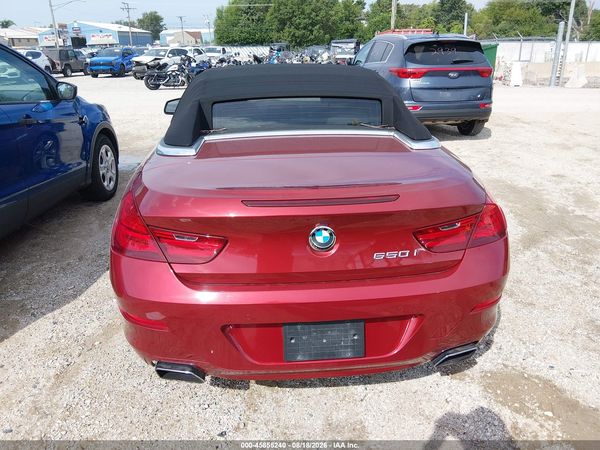 2012 BMW 650I