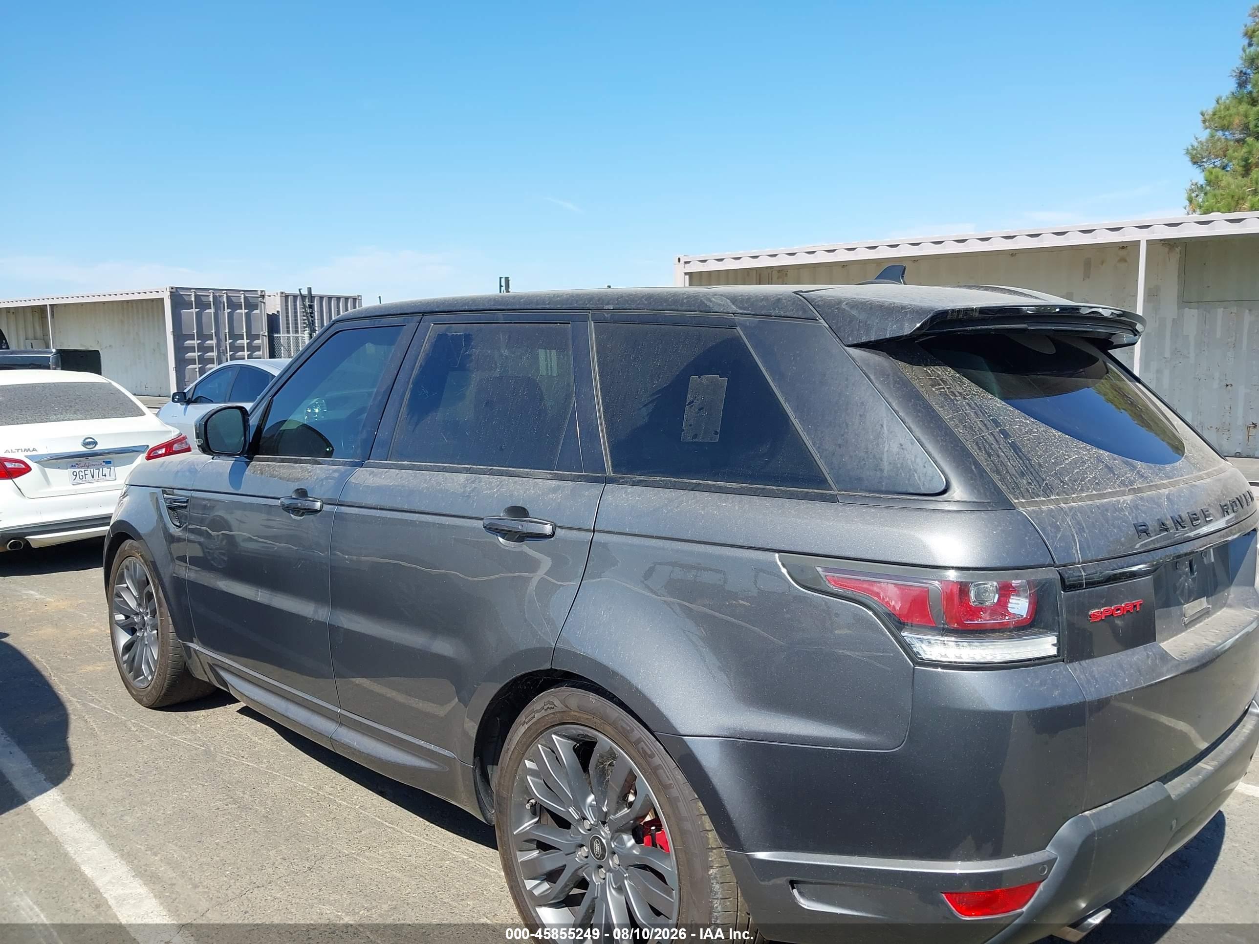 2016 LAND ROVER RANGE ROVER SPORT 3.0L V6 SUPERCHARGED HSE