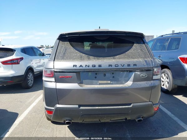 2016 LAND ROVER RANGE ROVER SPORT 3.0L V6 SUPERCHARGED HSE