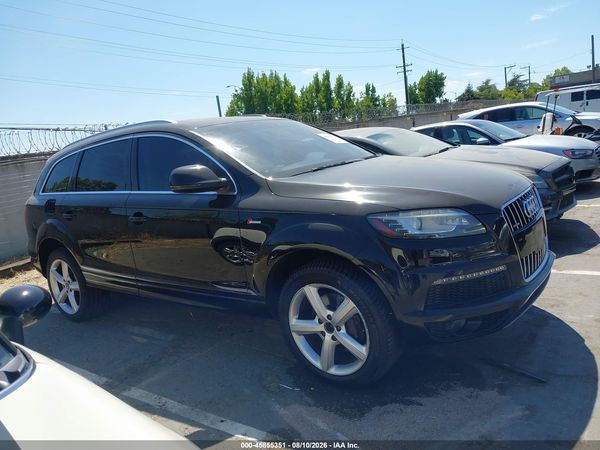 2015 AUDI Q7 3.0T S LINE PRESTIGE