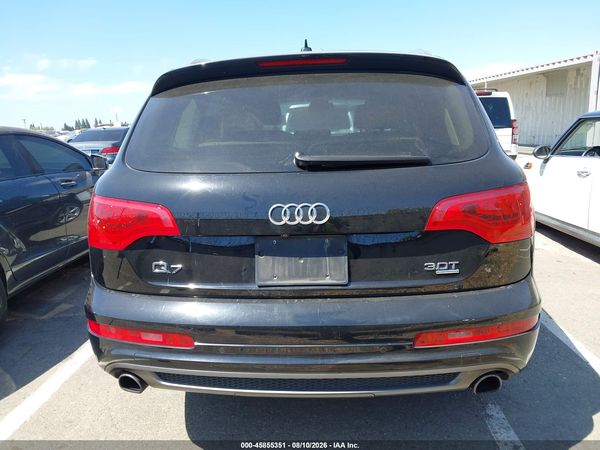 2015 AUDI Q7 3.0T S LINE PRESTIGE