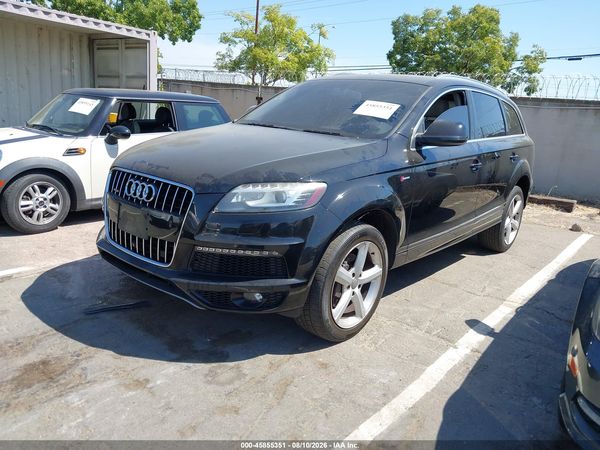 2015 AUDI Q7 3.0T S LINE PRESTIGE