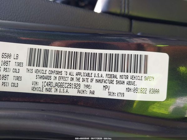 2014 DODGE DURANGO SXT