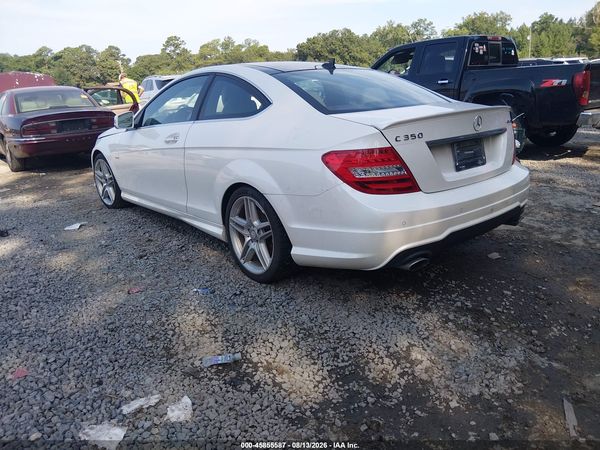2012 MERCEDES-BENZ C 350 SPORT 4MATIC