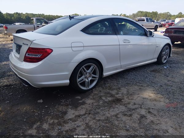 2012 MERCEDES-BENZ C 350 SPORT 4MATIC