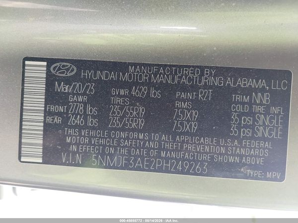 2023 HYUNDAI TUCSON SEL