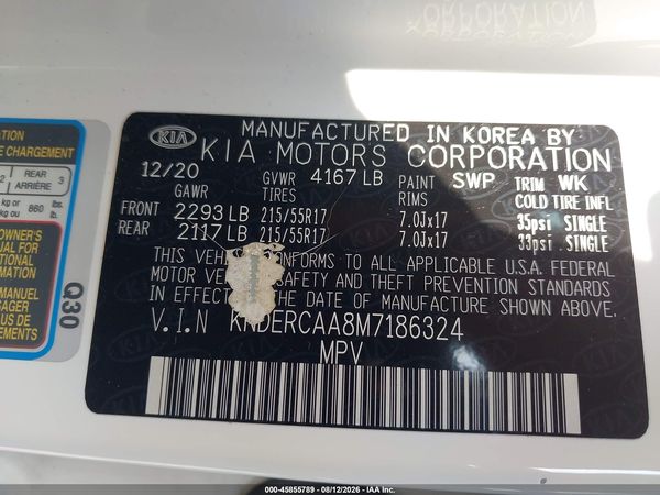 2021 KIA SELTOS EX