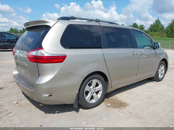 2015 TOYOTA SIENNA LE 8 PASSENGER