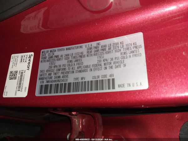 2024 MAZDA CX-50 2.5 S SELECT