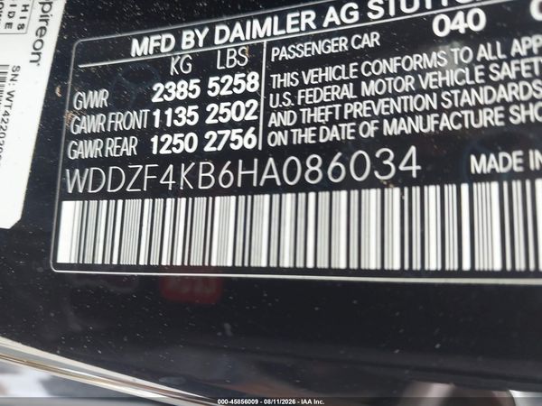 2017 MERCEDES-BENZ E 300 4MATIC