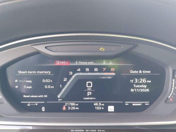 2020 AUDI S8 TFSI QUATTRO TIPTRONIC
