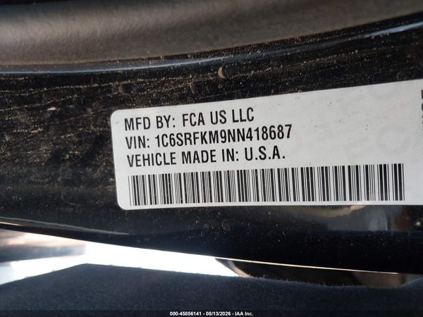 2022 RAM 1500