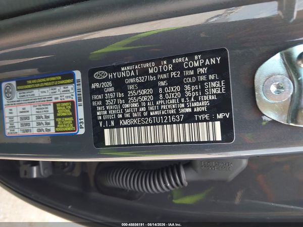 2026 HYUNDAI PALISADE LIMITED
