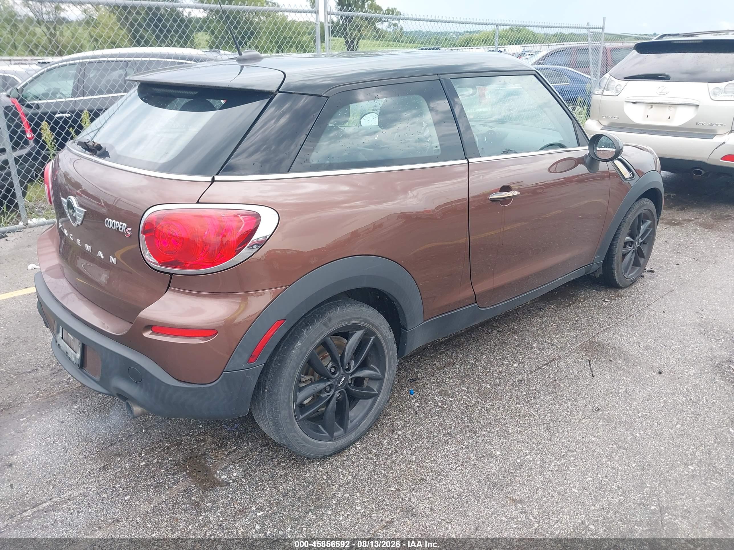 2013 MINI PACEMAN COOPER S