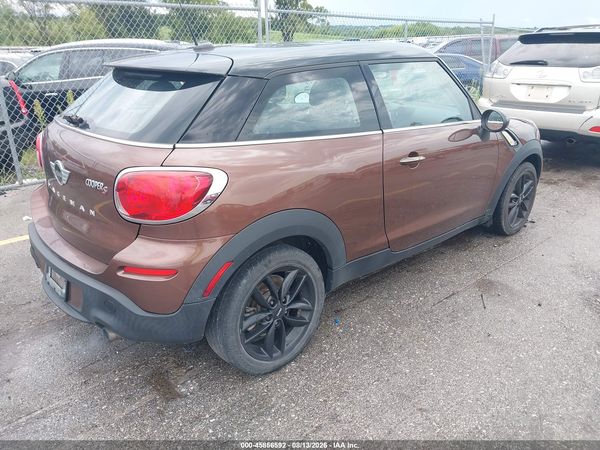 2013 MINI PACEMAN COOPER S
