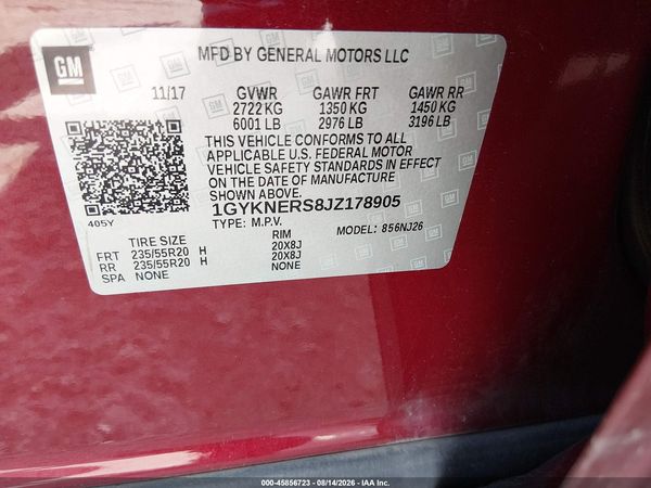 2018 CADILLAC XT5 PREMIUM LUXURY