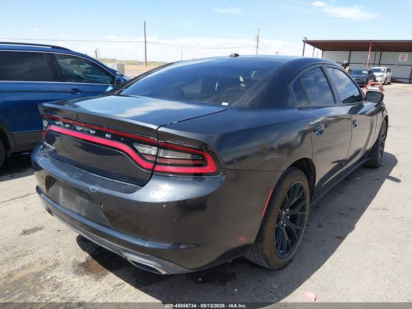 2019 DODGE CHARGER SXT RWD