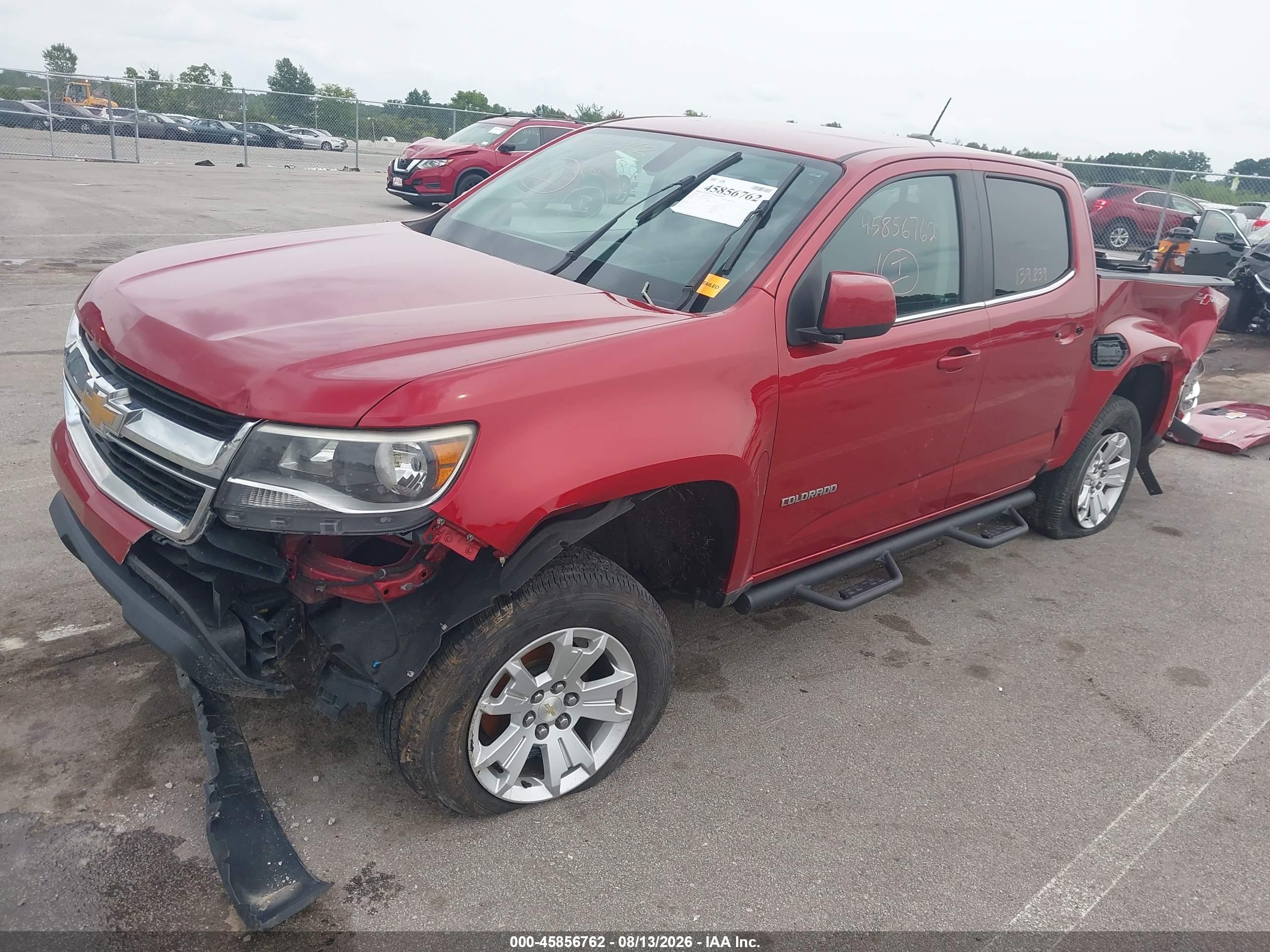 2016 CHEVROLET COLORADO 4WD LT — I2