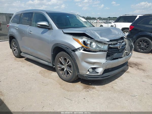 2016 TOYOTA HIGHLANDER XLE V6