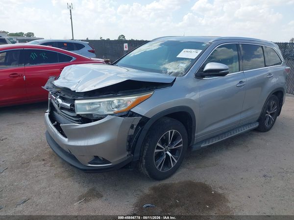 2016 TOYOTA HIGHLANDER XLE V6