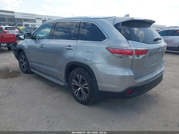 2016 TOYOTA HIGHLANDER XLE V6