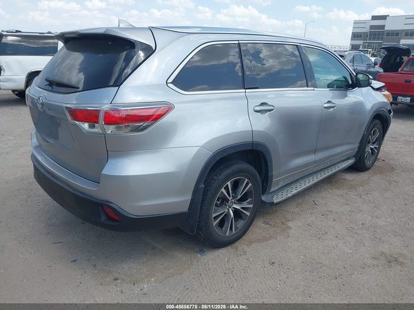 2016 TOYOTA HIGHLANDER XLE V6