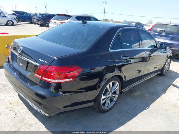 2016 MERCEDES-BENZ E 350 4MATIC