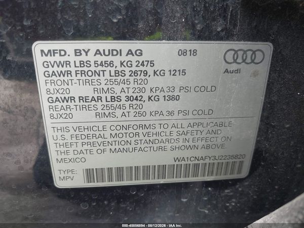 2018 AUDI Q5