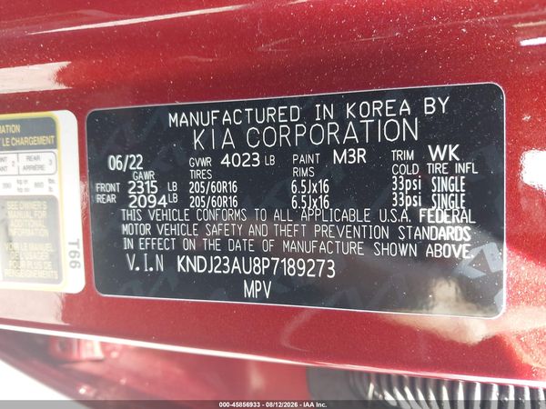 2023 KIA SOUL LX