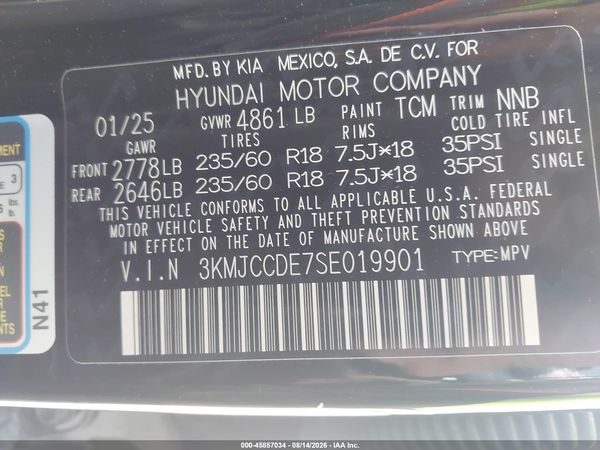 2025 HYUNDAI TUCSON SEL CONVENIENCE