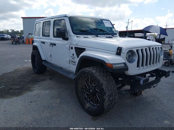 2019 JEEP WRANGLER UNLIMITED SAHARA 4X4