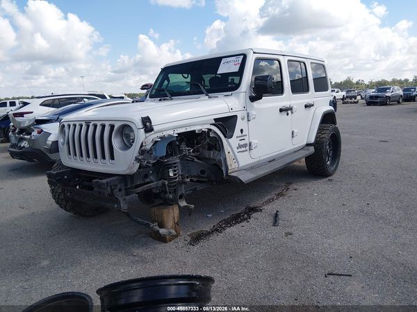 2019 JEEP WRANGLER UNLIMITED SAHARA 4X4