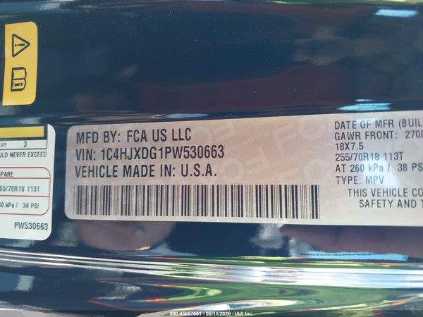 2023 JEEP WRANGLER